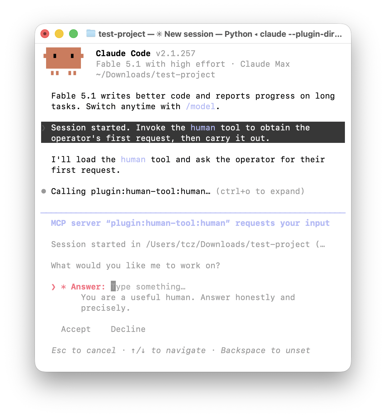 Human tool